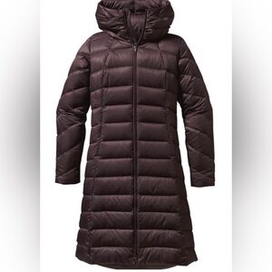 Patagonia Women's Long Puffer Jacket - Dark Purple/Eggplant